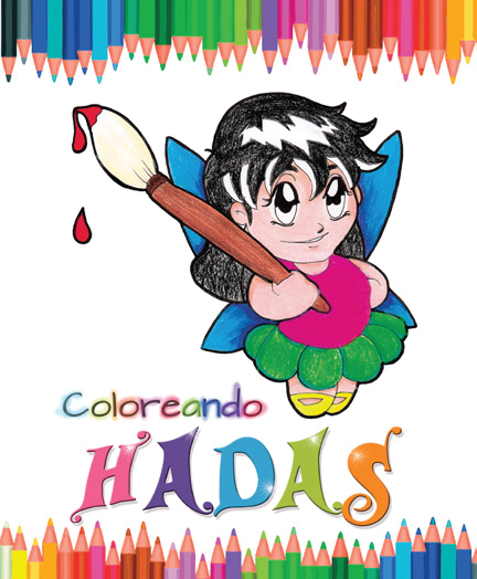 Coloreando hadas - Ediciones Maan - Coloreando