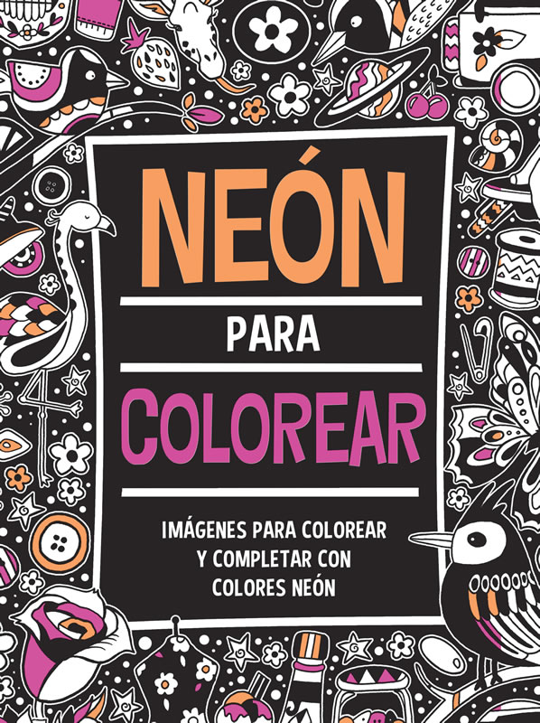 Neón para colorear - Ediciones Maan - Coloreando