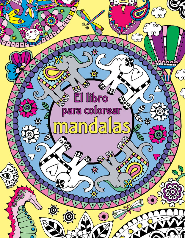El libro para colorear mandalas - Ediciones Maan - Coloreando