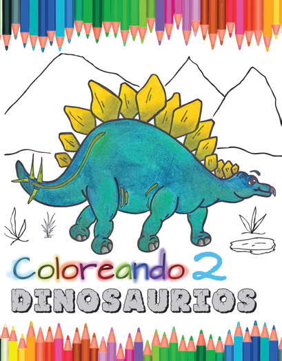 Coloreando 2. Dinosaurios - Ediciones Maan - Coloreando