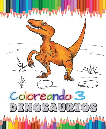 Coloreando 3. Dinosaurios - Ediciones Maan - Coloreando